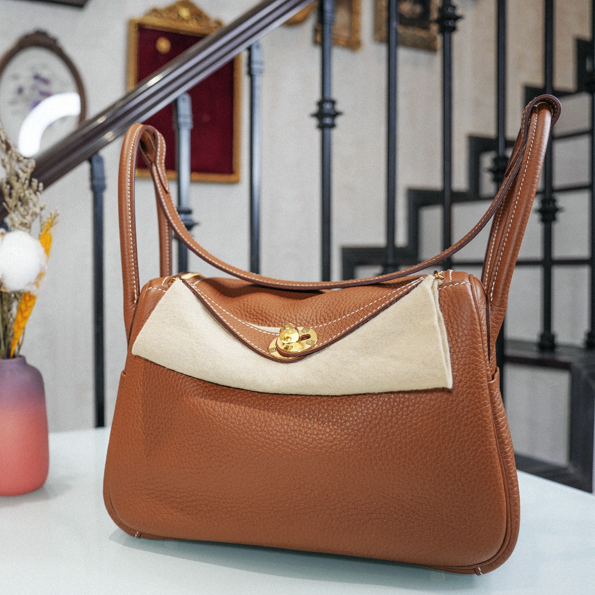 Lindy 26 CC37 金棕金扣TC皮