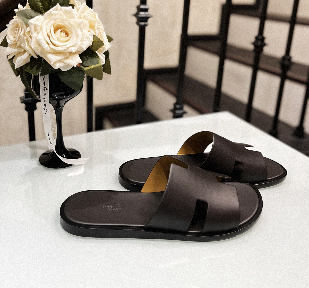 Hermes Izmir Sandal H男拖鞋43碼